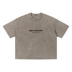 Unisex Vintage Wash Boxy T-Shirt