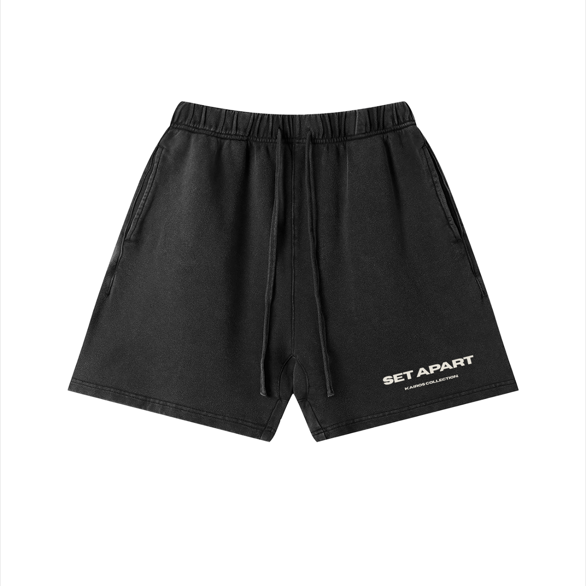 Unisex Vintage Wash Cotton Shorts