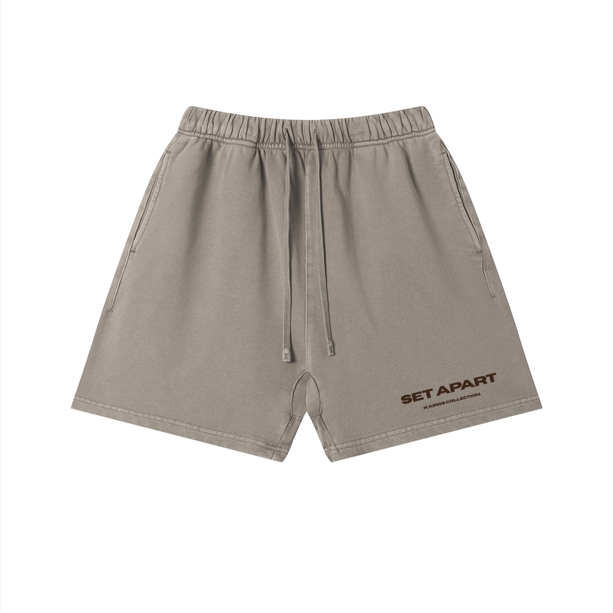 Unisex Vintage Wash Cotton Shorts